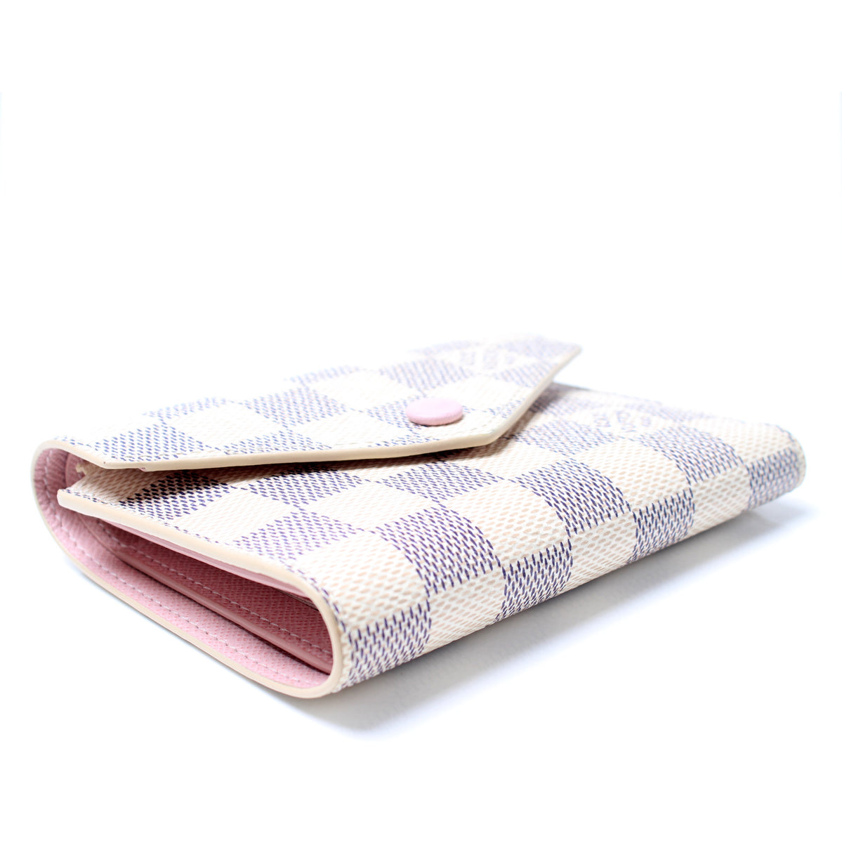 Victorine Wallet Damier Azur