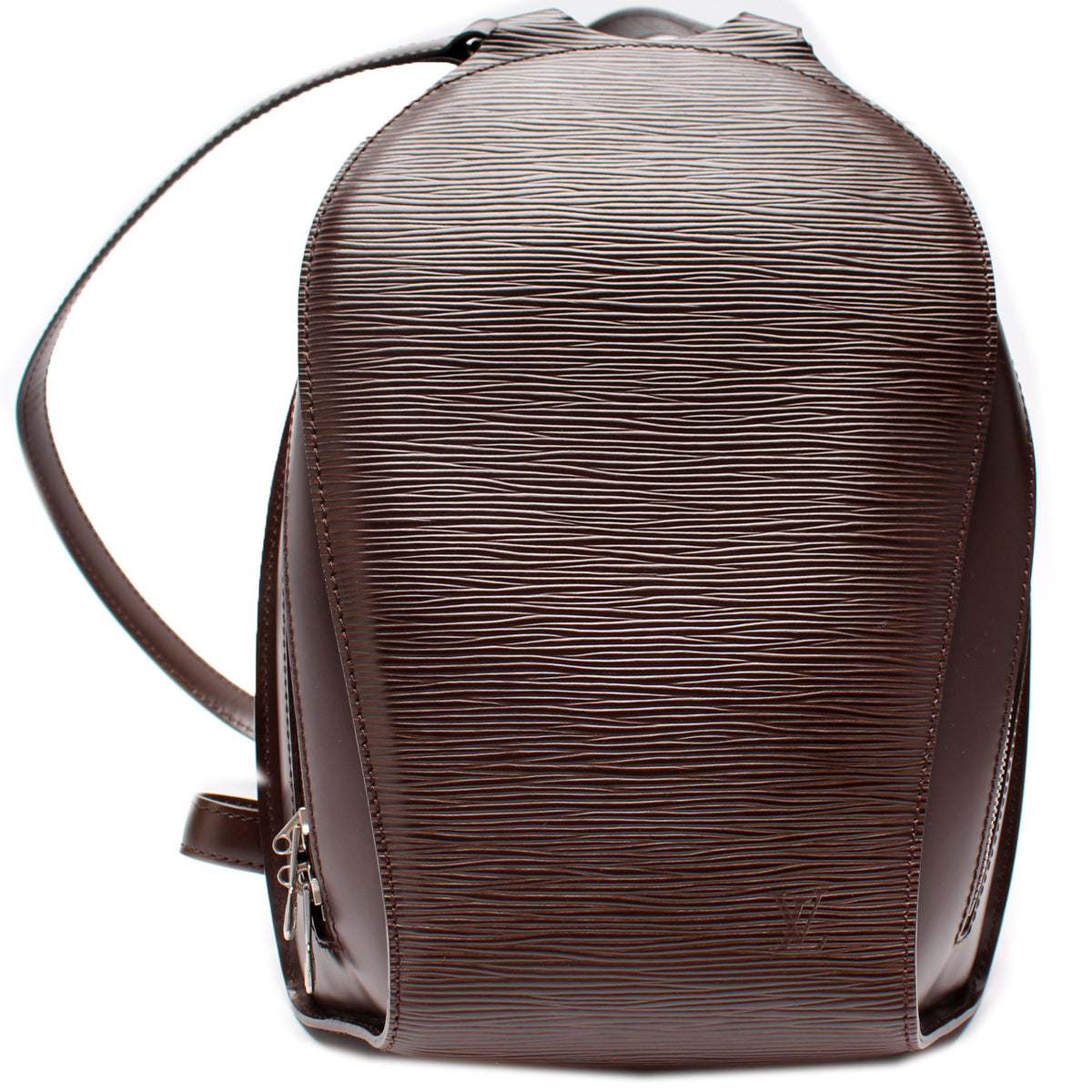 100% authentic Louis Vuitton Mabillon Brown Epi leather Backpack LOUIS VUITTON Epi Mabillon Backpack Yellow M52239 LV Auth  main image 3