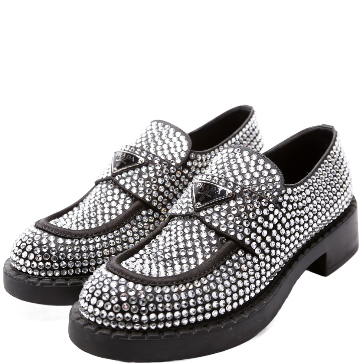 【新品】Trois Logo Loafers38 Logo Loafer - Black