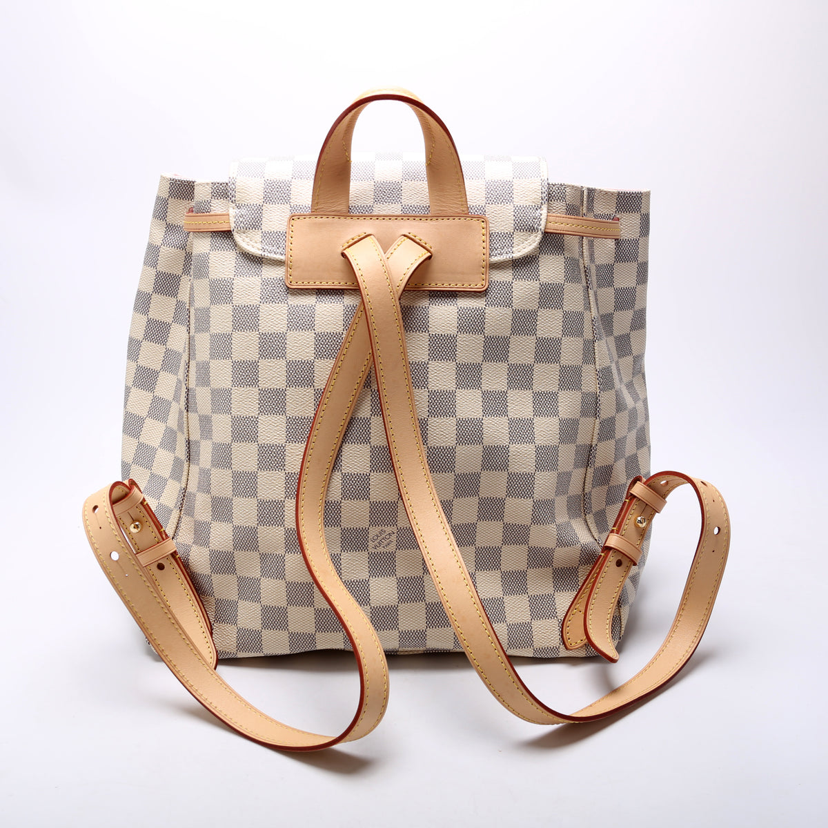 Vuitton Aerogram Backpack Leather Backpacks Louis Vuitton Arlequin