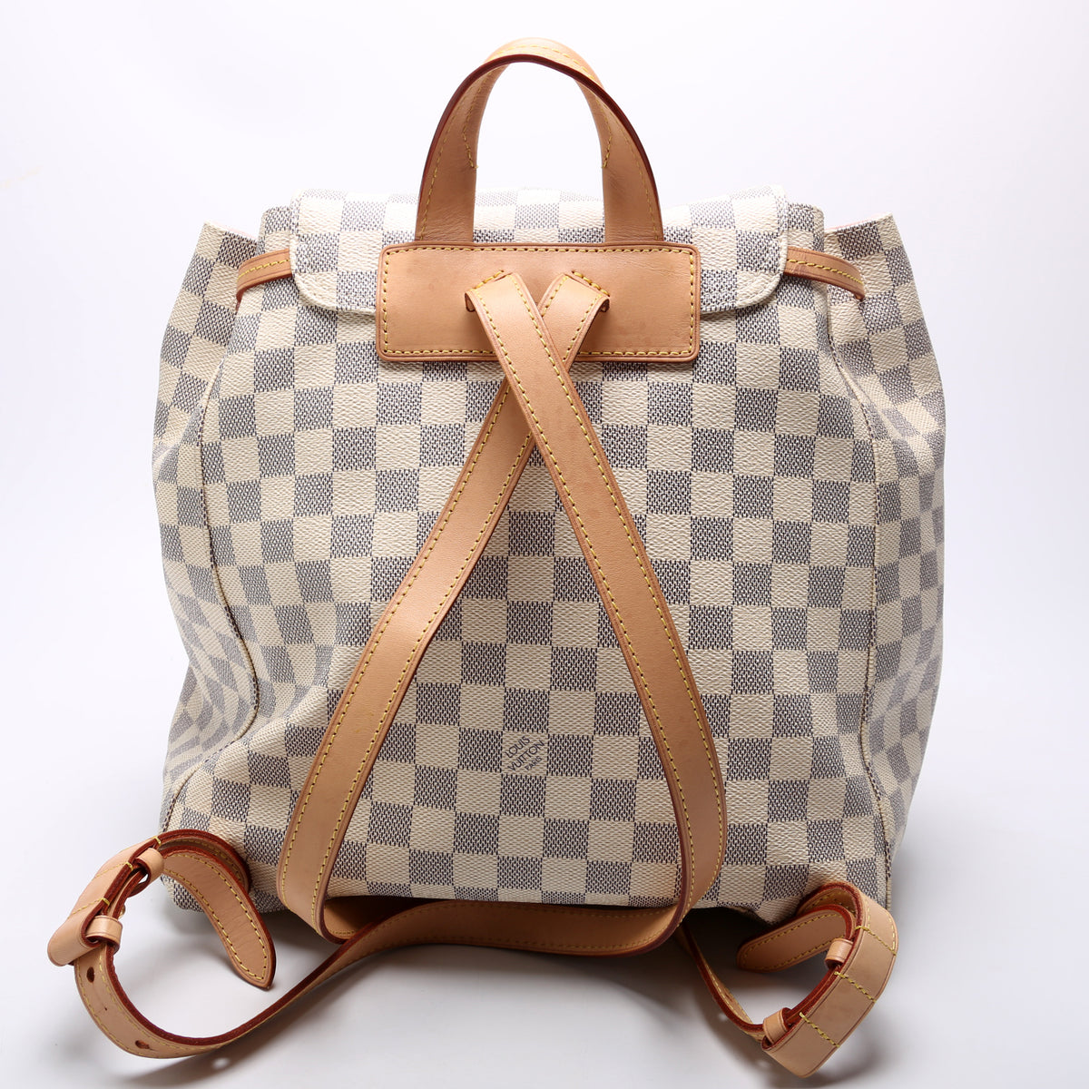 louis vuitton backpack sperone monogram Sperone Backpack Damier Azur