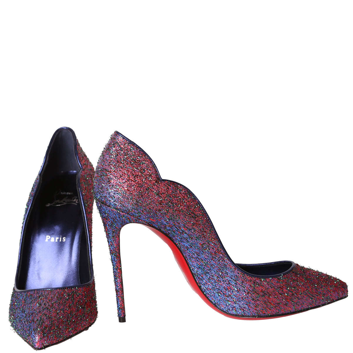 CHRISTIAN LOUBOUTIN Glitter vaoeu Dragonfly Lady