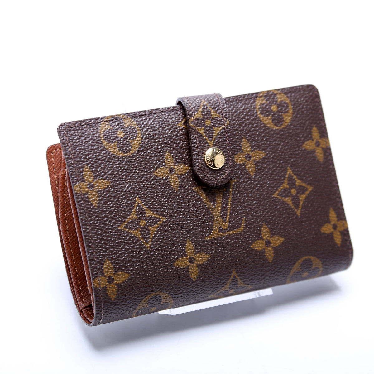 Auth Louis Vuitton buy Wallet Monogram Made in France TH0947