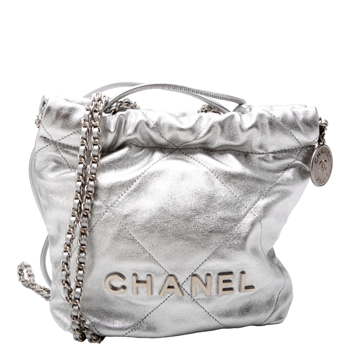 CHANEL22 ミニ　シルバー 1737152469071SLP515R1V95J813CR