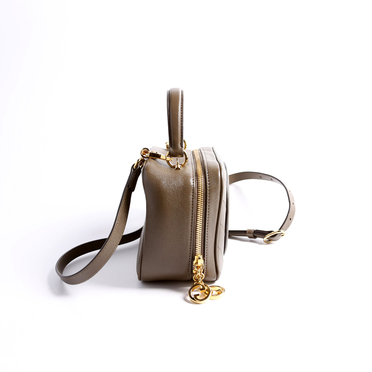 BLONDIE 23 TOP-HANDLE BAG WHITE CALFSKIN