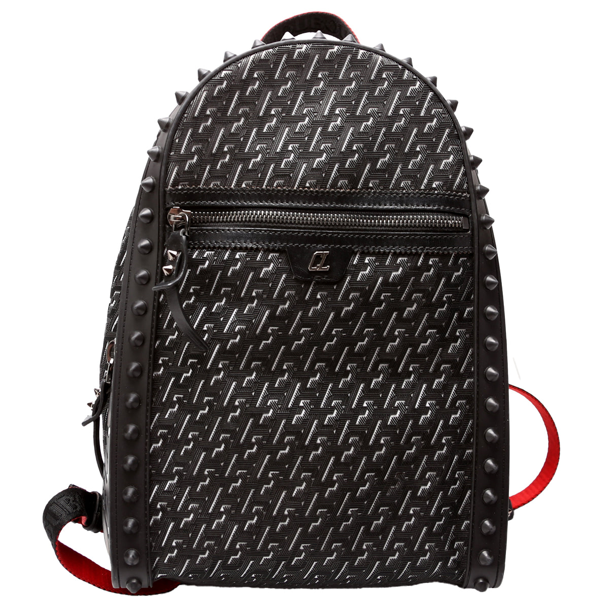 BRAND NEW Louboutin BACKPACK Loubideal - Backpack - Rubber and fabric - Black - Christian  main image 2