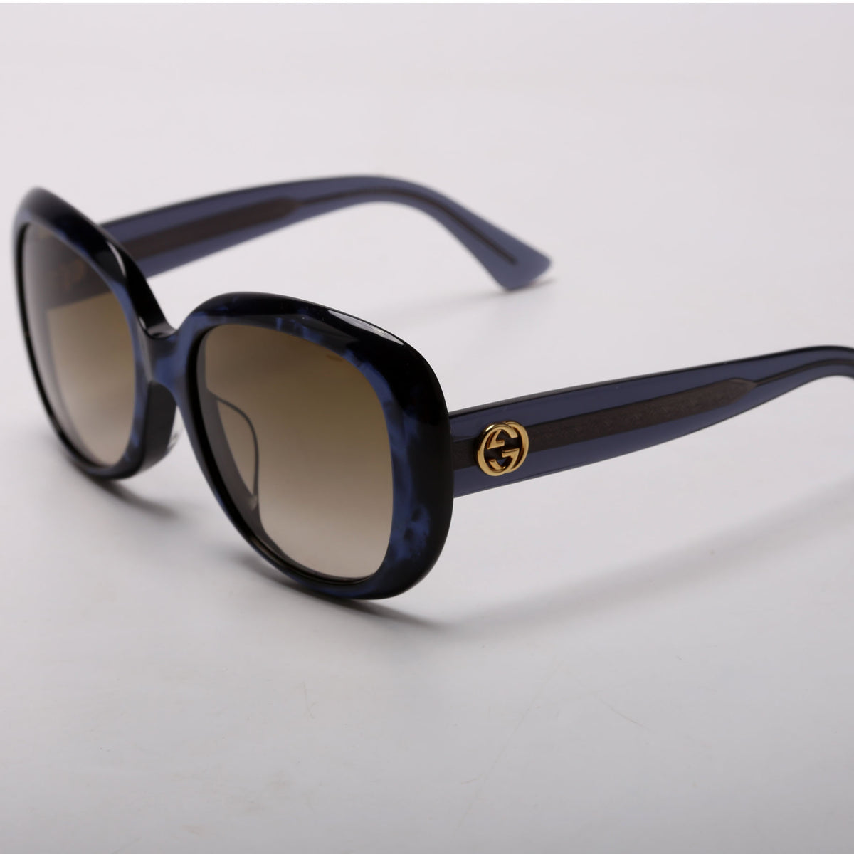 GG0140SA Oval Sunglasses Blue display picture 1