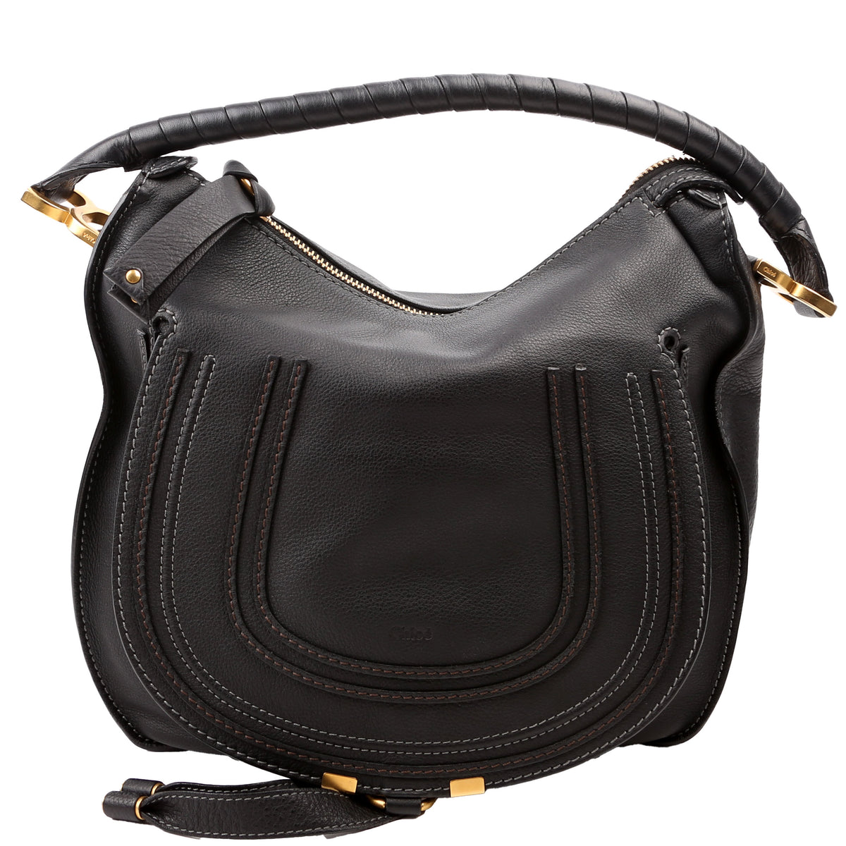 Marcie Hobo Large Black