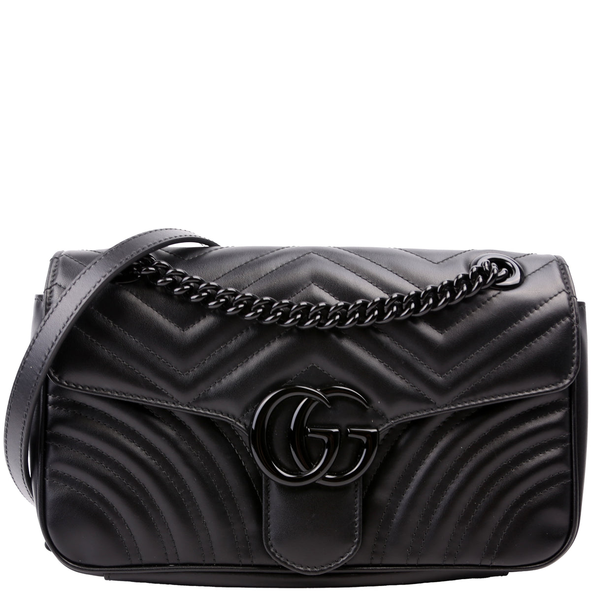 ショルダーバッグ・ポシェット Monaco Flap Shoulder Bag Black s-l400.jpg