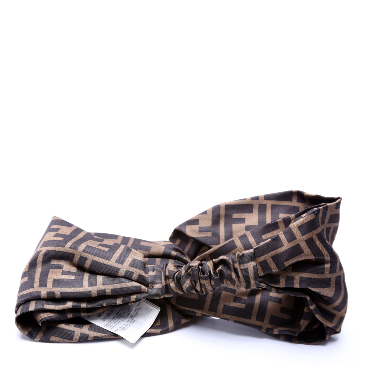 FF Band Silk Headband Brown