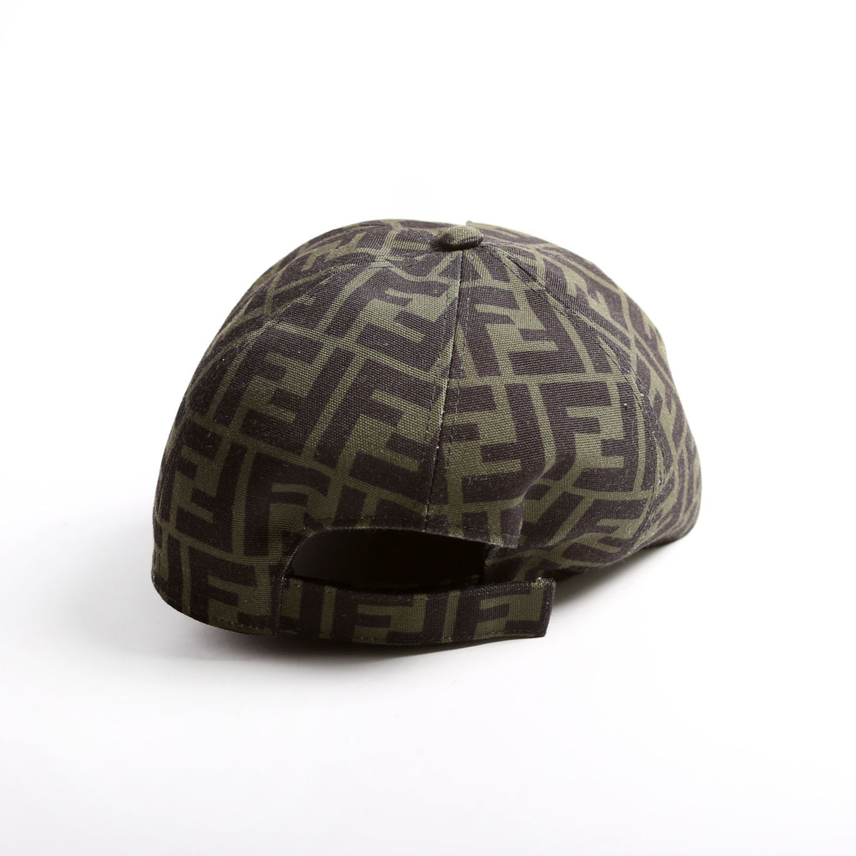 FXQ768 Zucca Baseball Cap Size 58 Green/Black