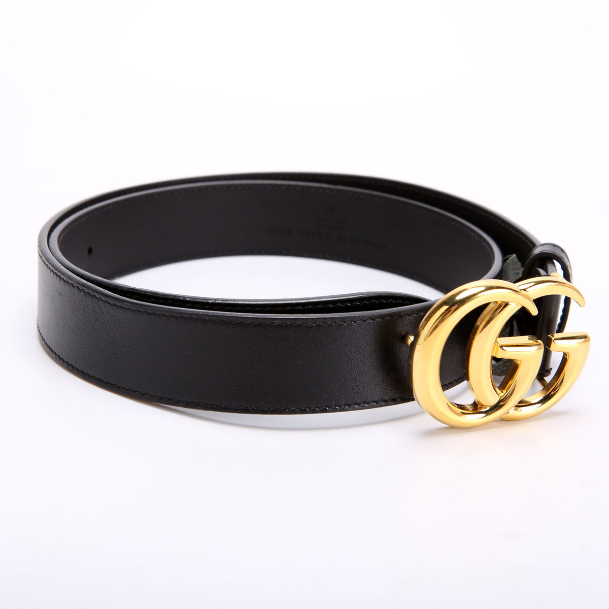 GUCCI GG Marmont Belt Leather 31.5\