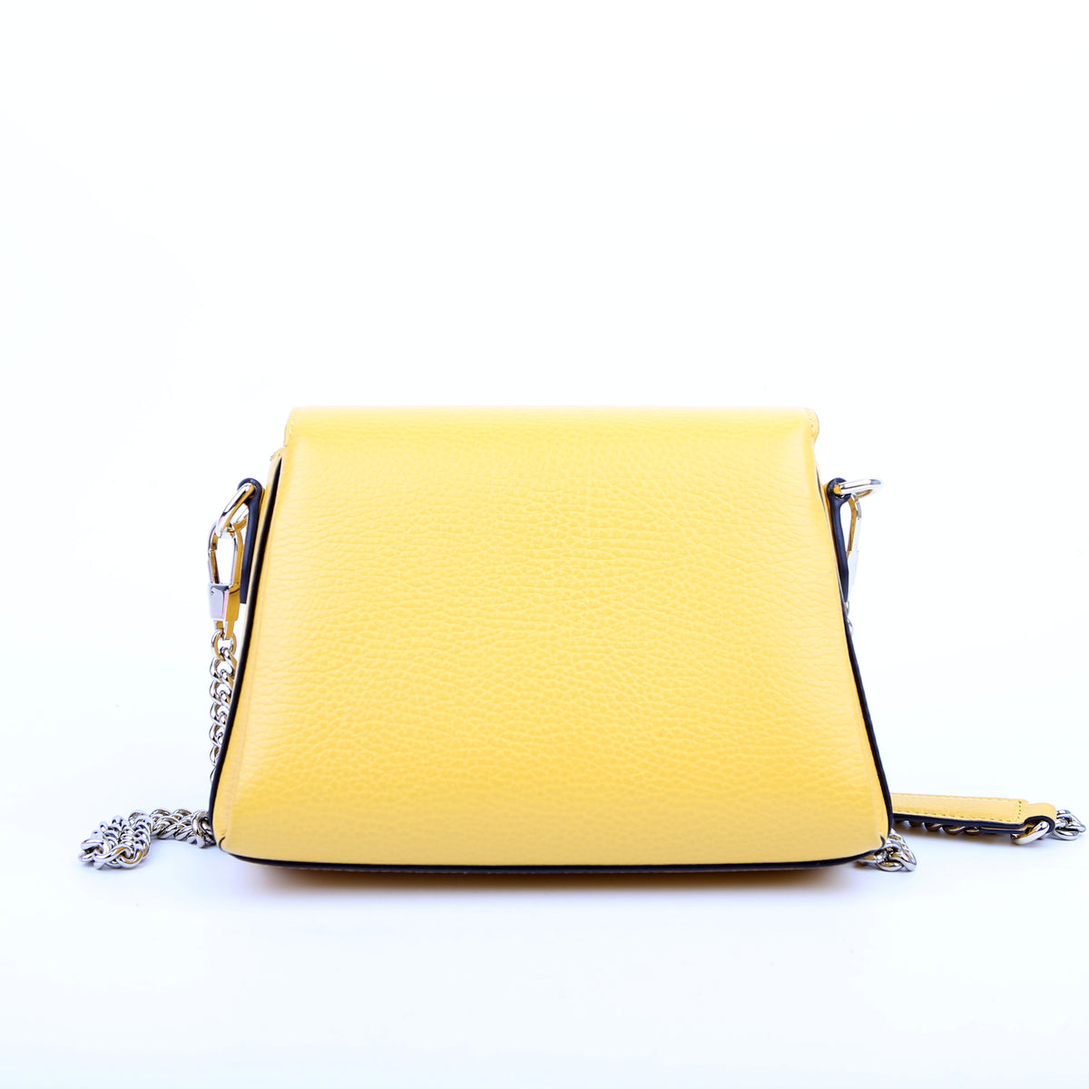 607720 Interlocking Small Crossbody Yellow