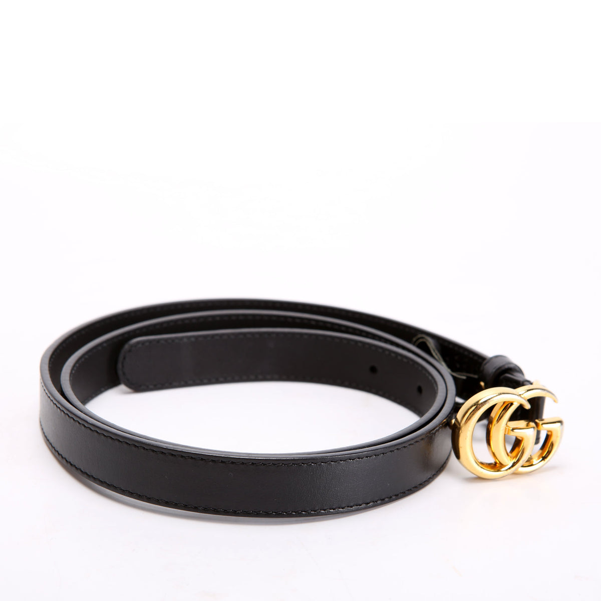 409417 GG Marmont Thin Belt Size 90/36 Black display picture 3