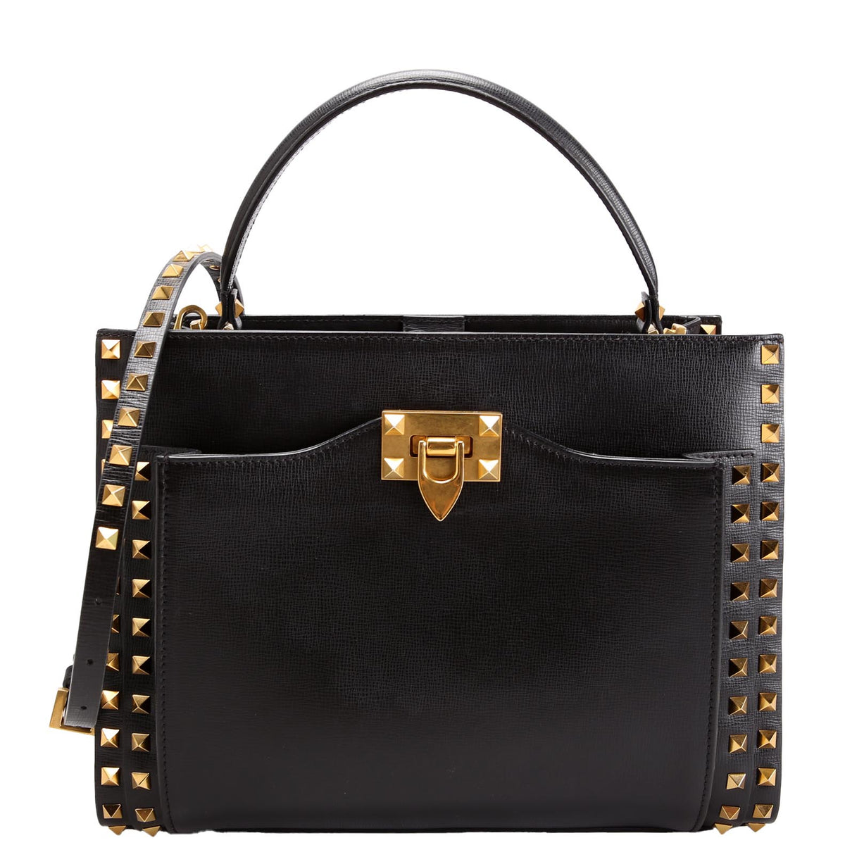 Alcove Rockstud Medium Top Handle Tote