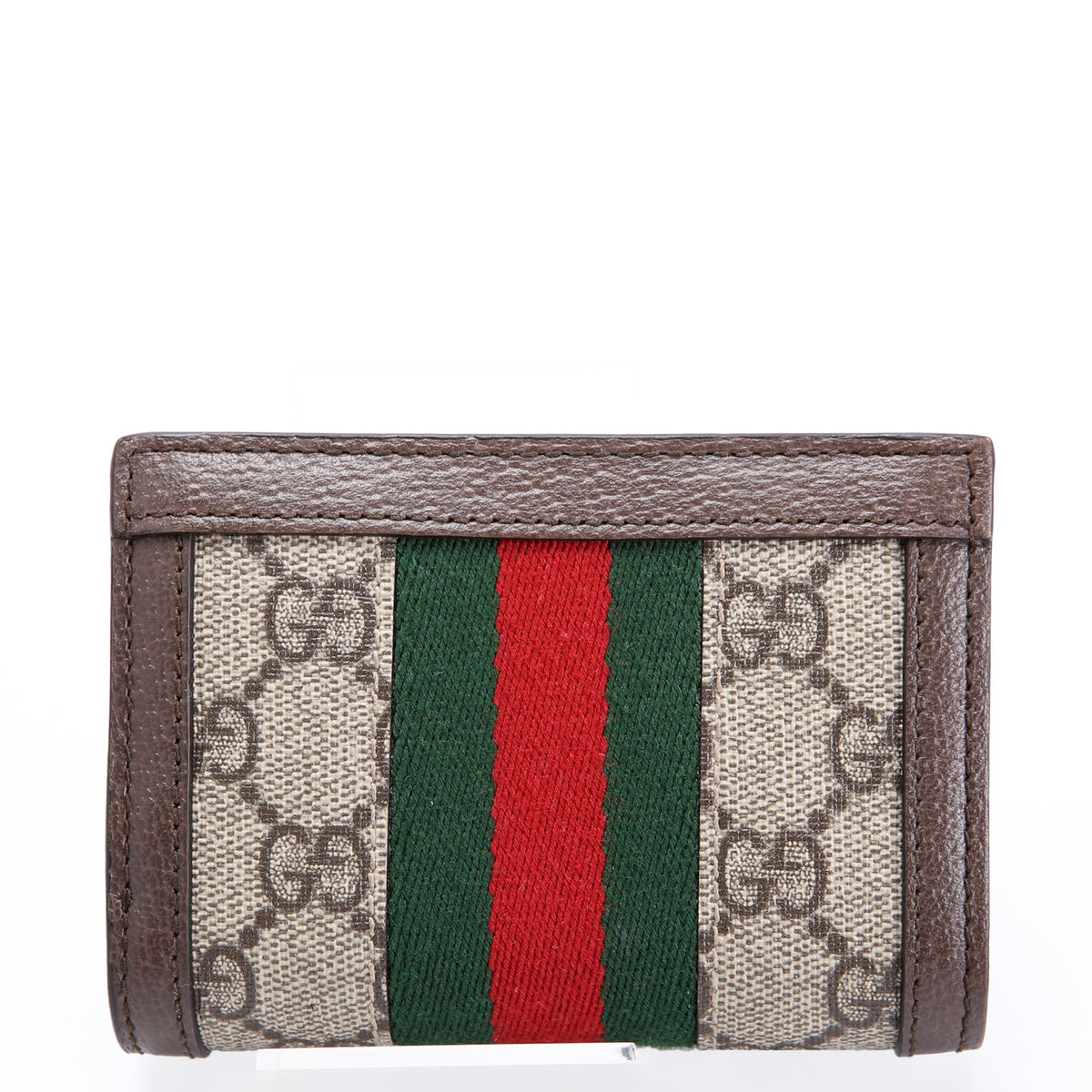 813296 GG Supreme Ophidia Medium Bi-Fold Wallet Brown