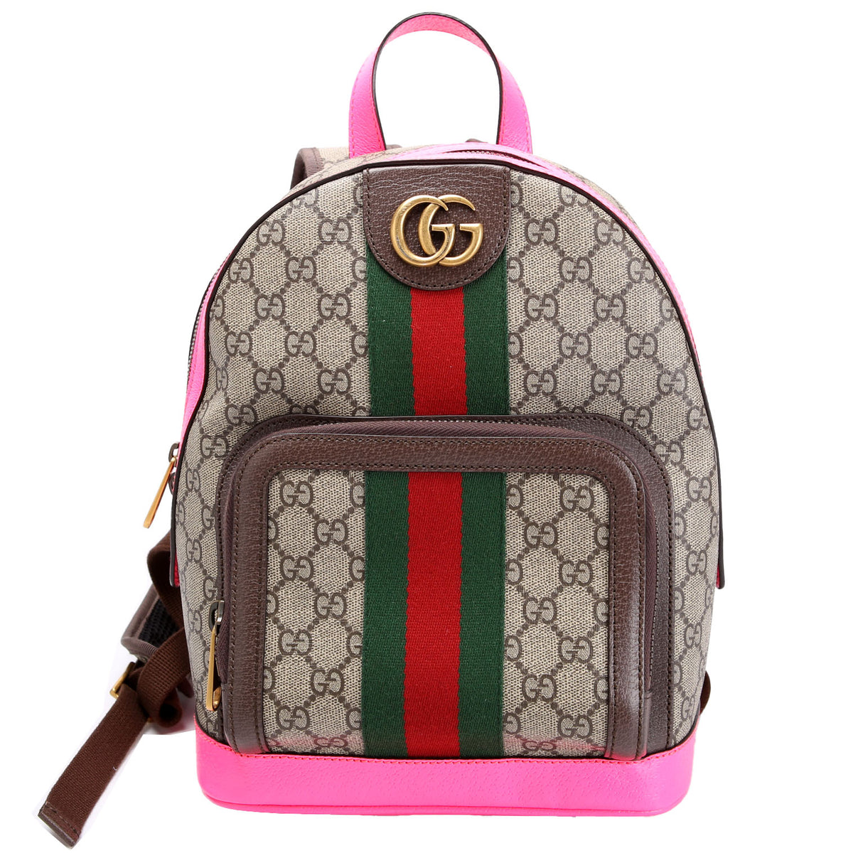 GUCCI リュック 547965 GG Supreme Ophidia Backpack Biege/Pink