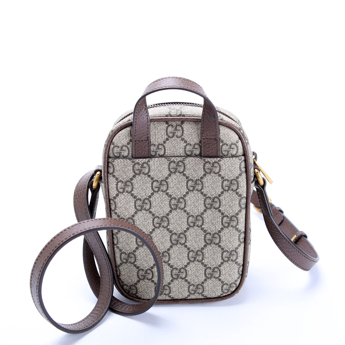 671682 GG Supreme Ophidia Mini Shoulder Bag Brown
