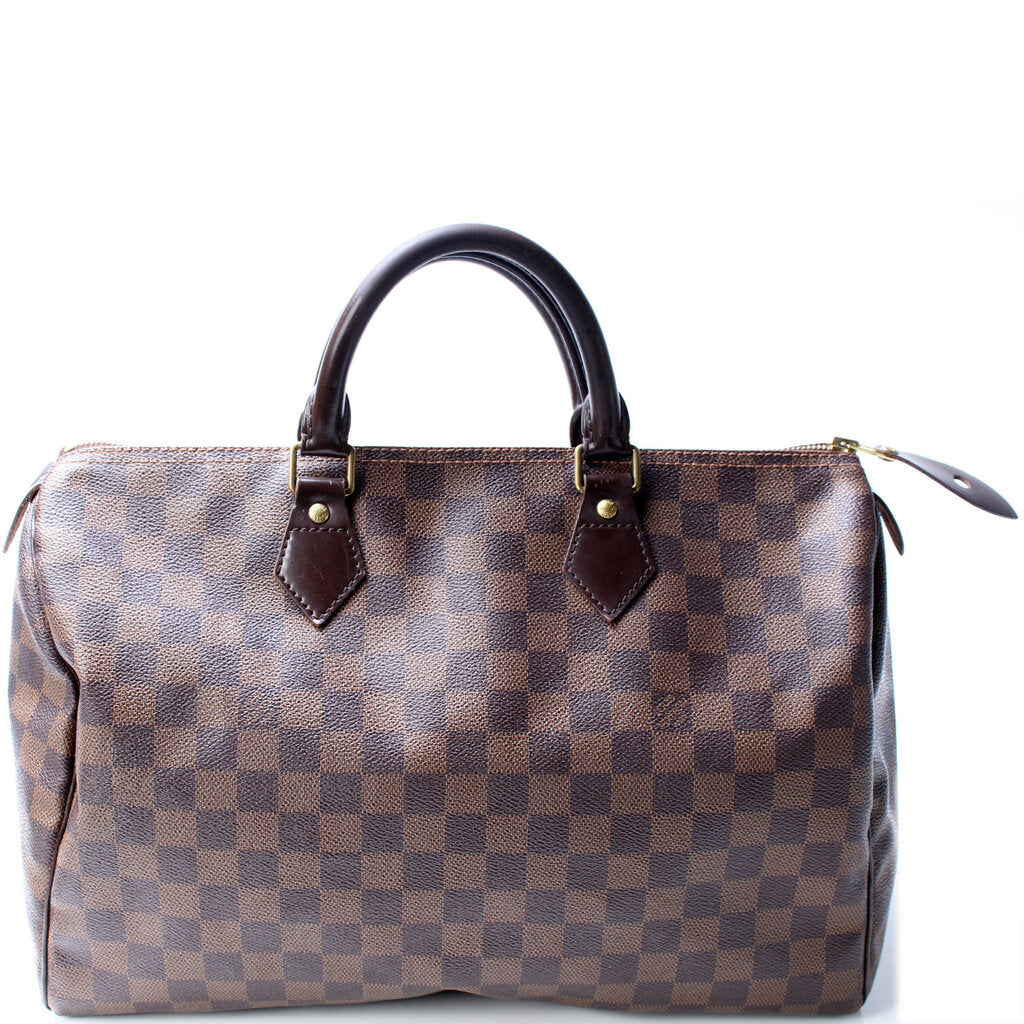 Just in🧡 The 2011 Louis Vuitton Speedy 35 Damier Ebene! Come