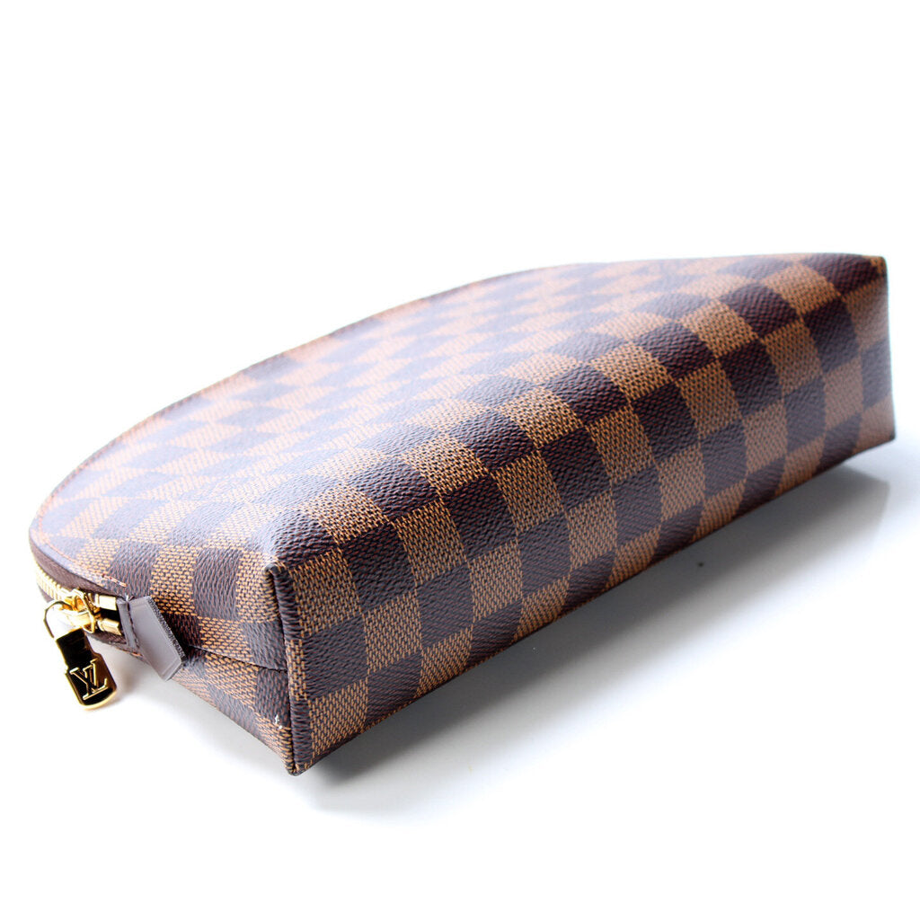 Louis Vuitton Cosmetic Pouch Damier Ebene/ what fits inside