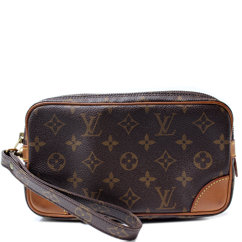 Louis Vuitton 1991 pre-owned Marly Dragonne PM Clutch Bag - Farfetch