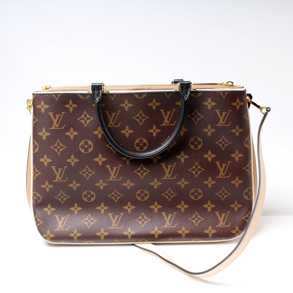 Louis Vuitton - Authenticated Millefeuille Handbag - Leather Brown for Women, Very Good Condition