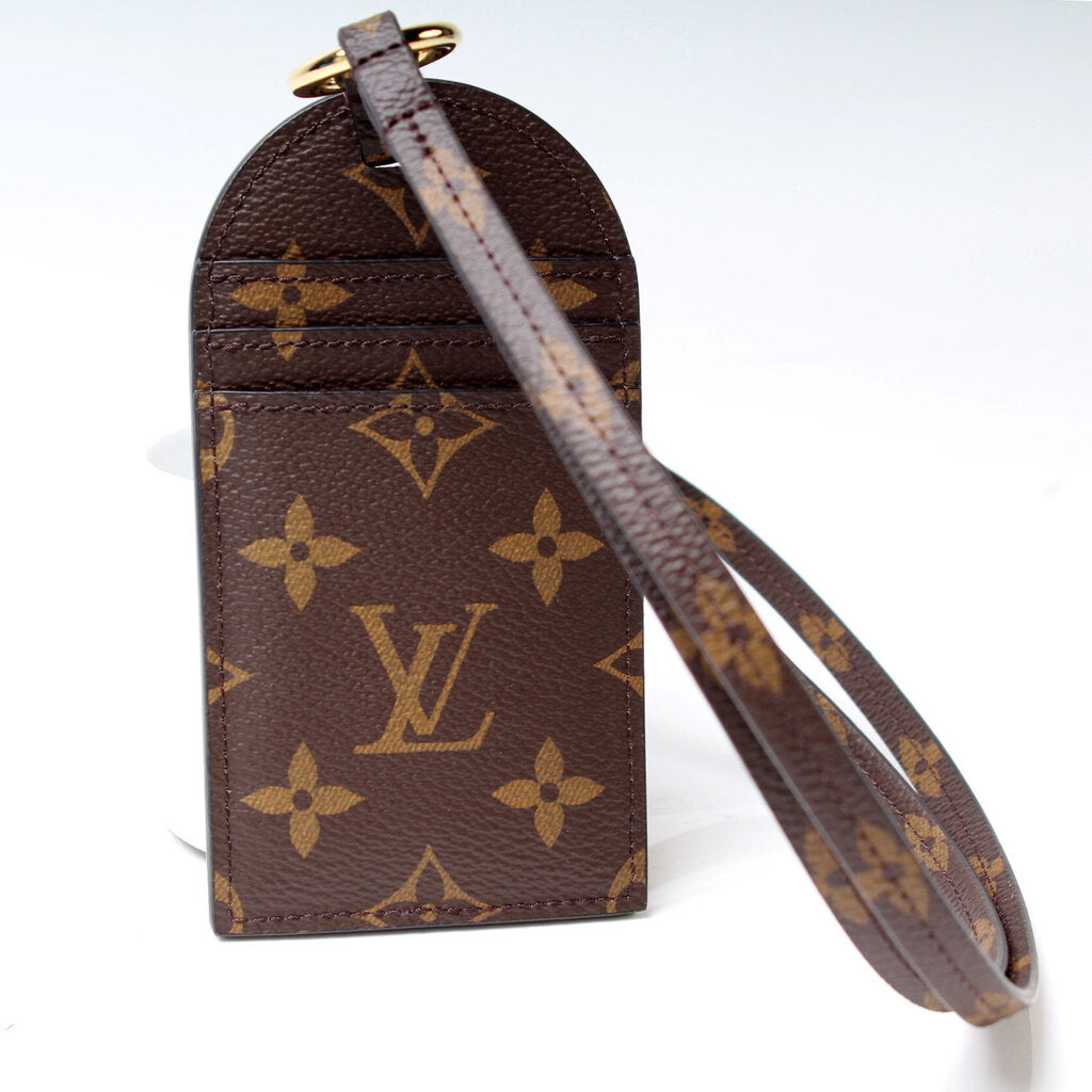Zipped Card Holder Monogram – Keeks Designer Handbags