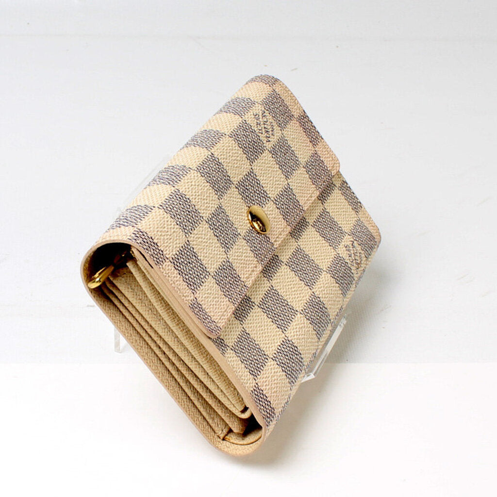 Louis Vuitton White Alexandra Damier Azur Canvas Wallet ○ Labellov ○ Buy  and Sell Authentic Luxury