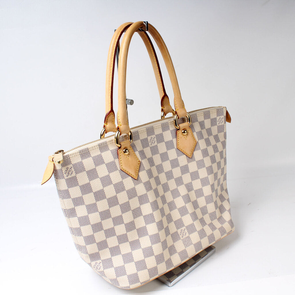 Saleya PM Damier Azur – Keeks Designer Handbags