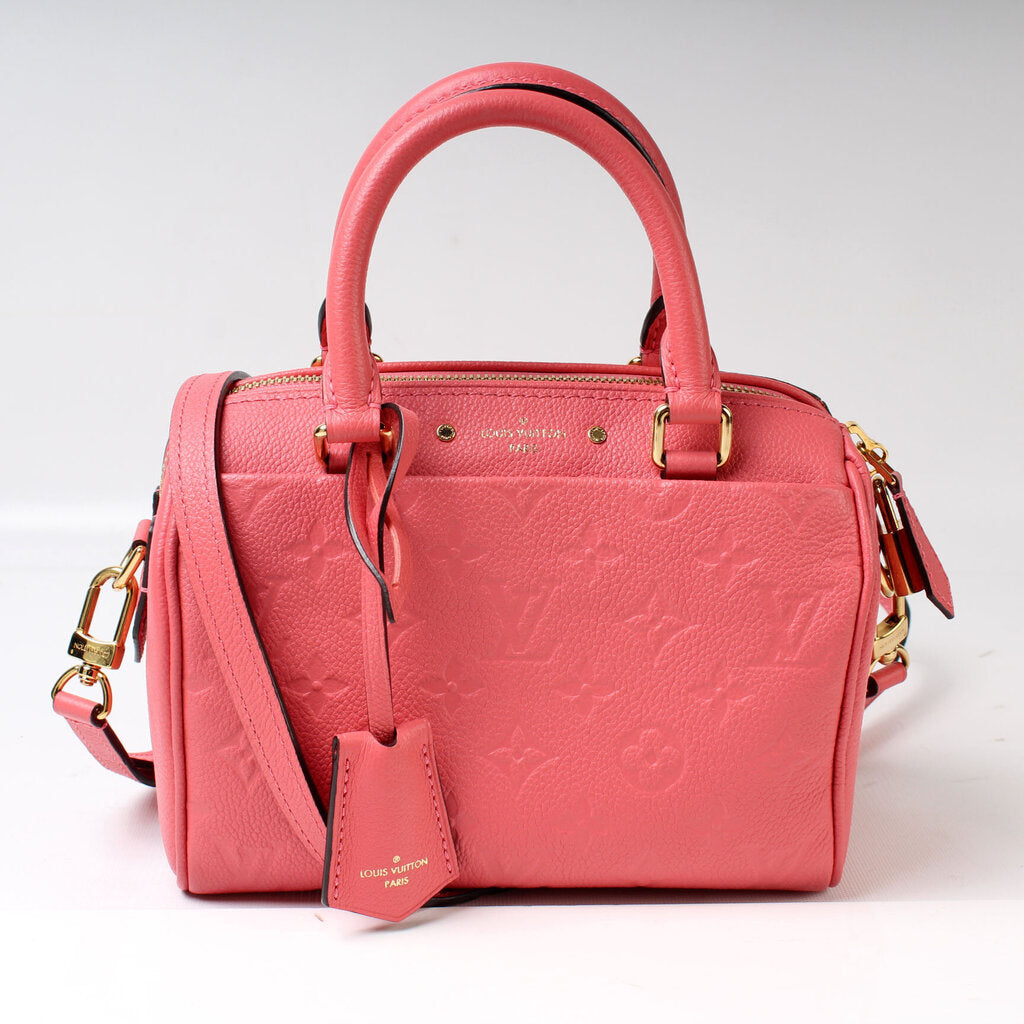 Louis Vuitton Empreinte Speedy Bandouliere 25 NM Pink