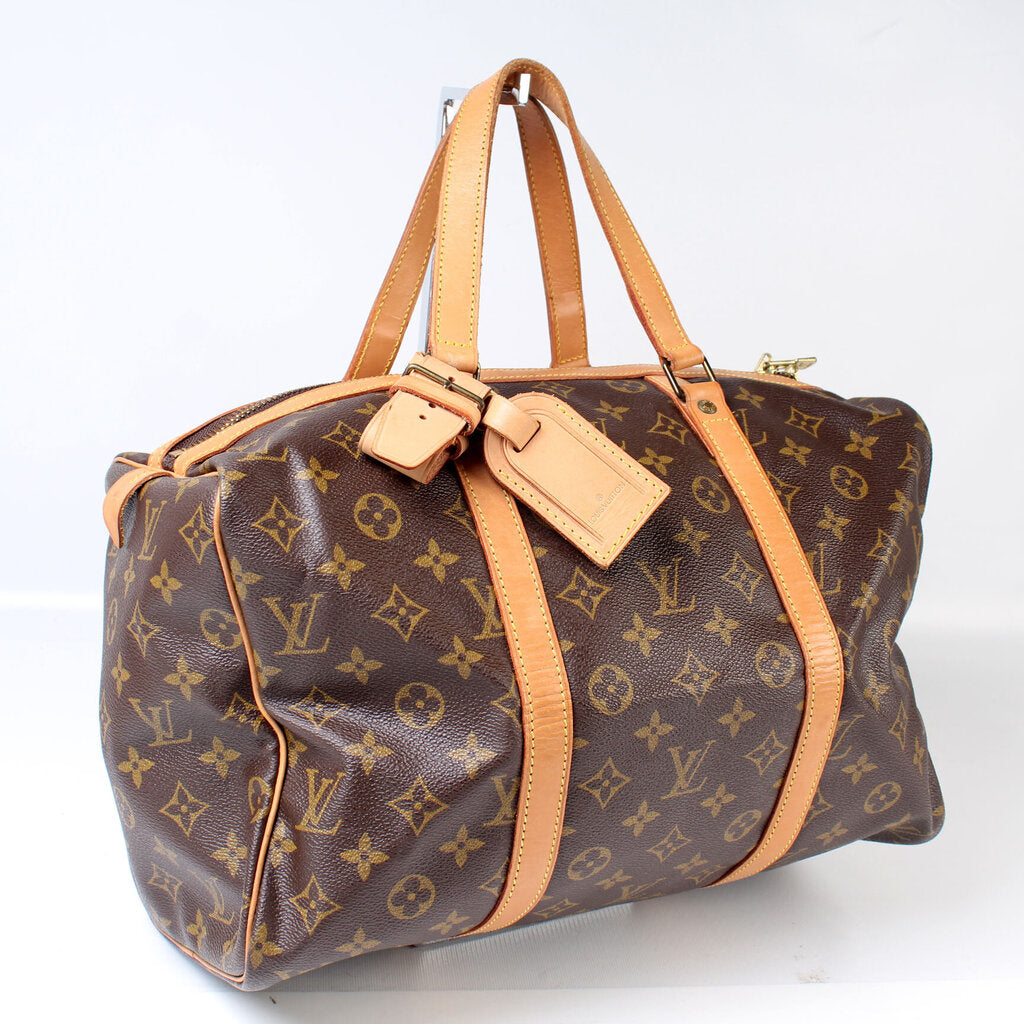 Louis Vuitton Louis Vuitton Sac Souple 35 Monogram Canvas Duffle