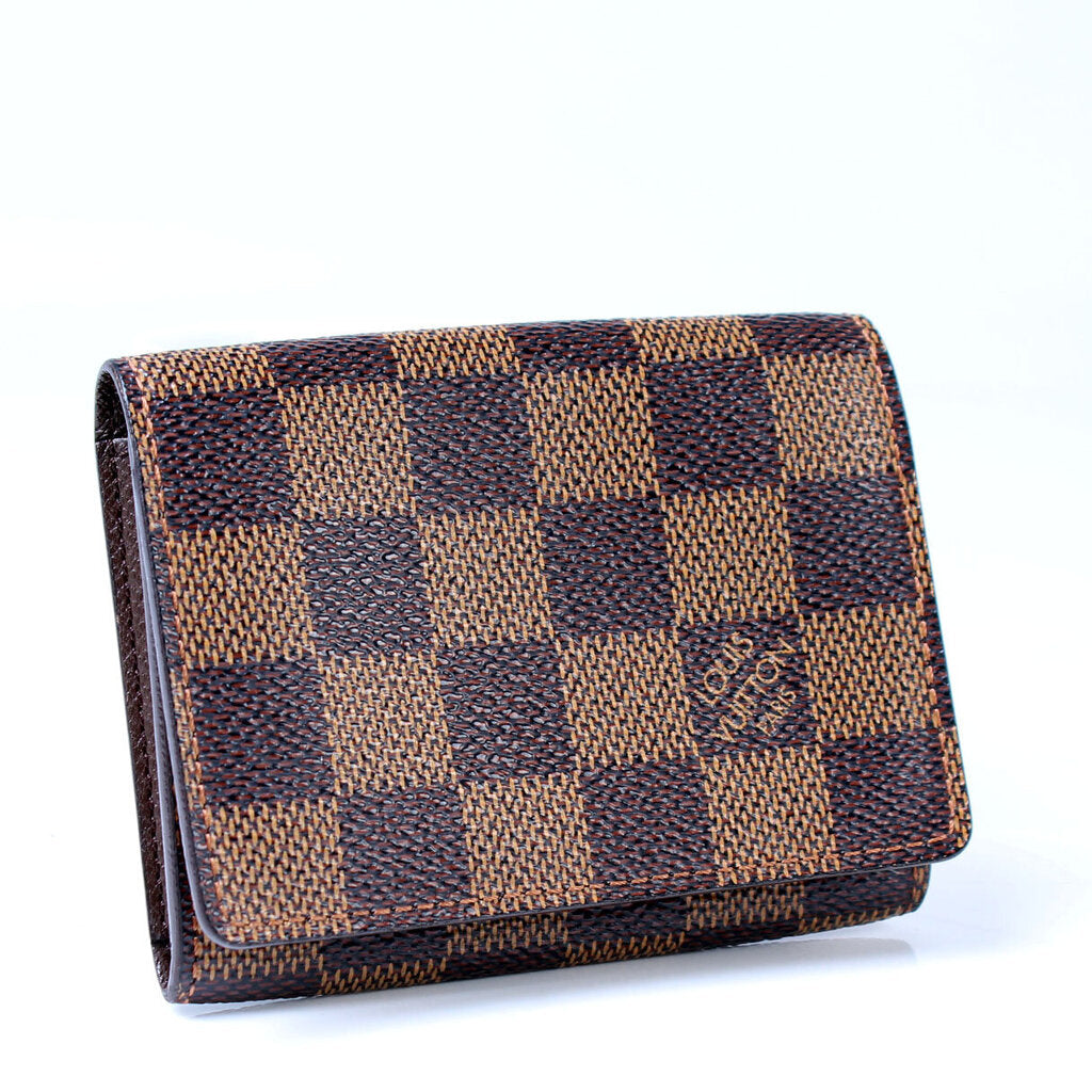 Preloved Louis Vuitton Damier Ebene Business Card Holder CA0066 080223 –  KimmieBBags LLC