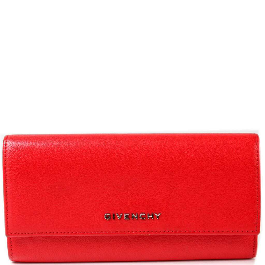 Givenchy long flap outlet wallet