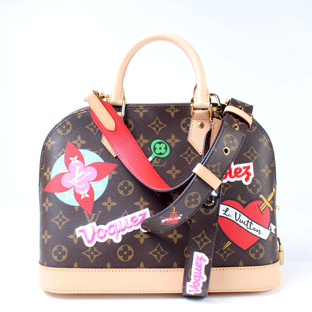Louis Vuitton Limited Edition Patches Alma