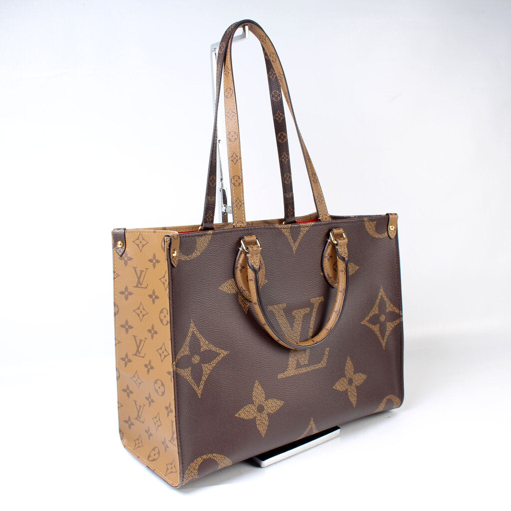 ONTHEGO MM Reverse Monogram – Keeks Designer Handbags