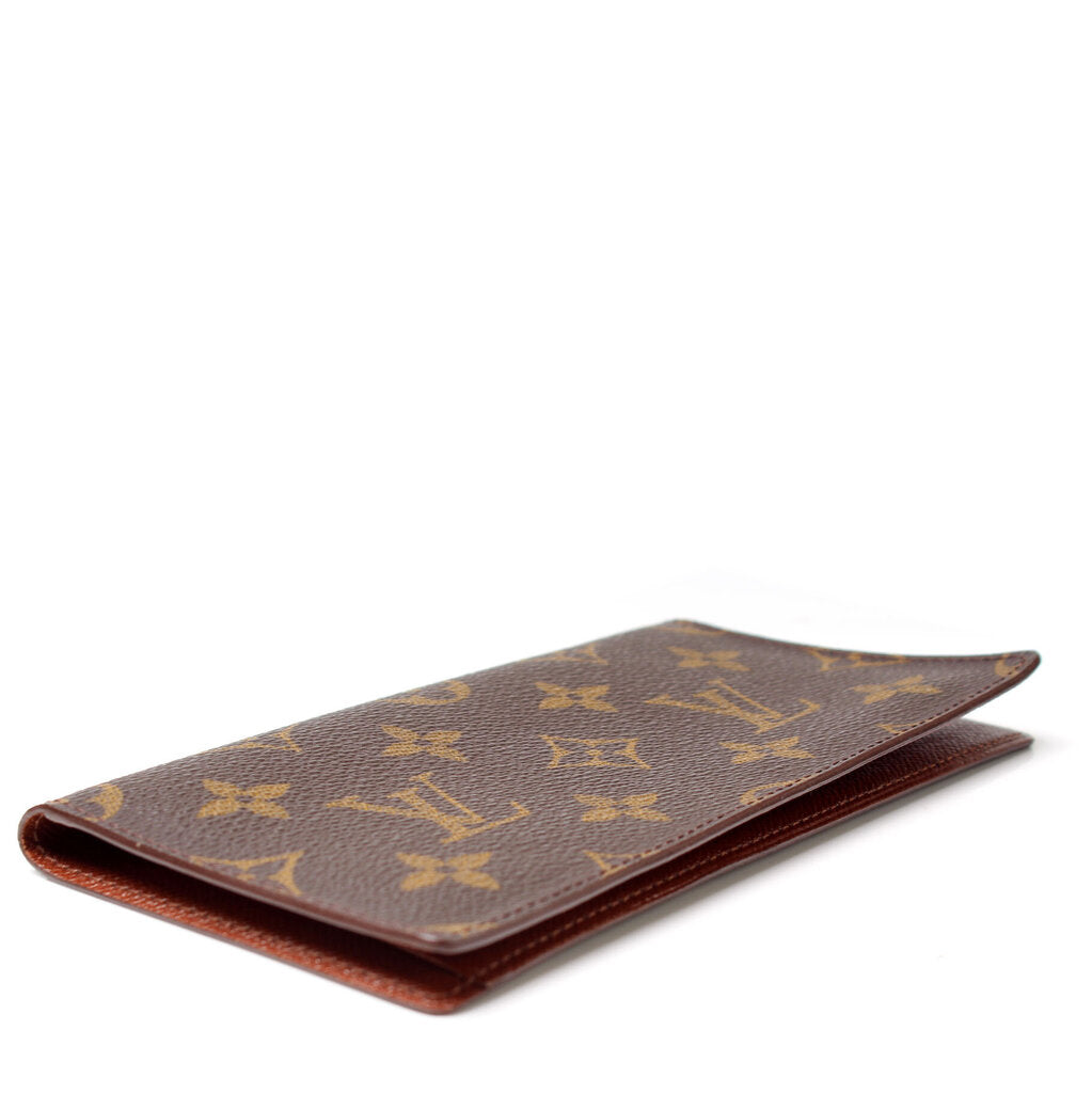 Authentic Louis Vuitton Monogram Checkbook Cover – Gwen's Luxeshop