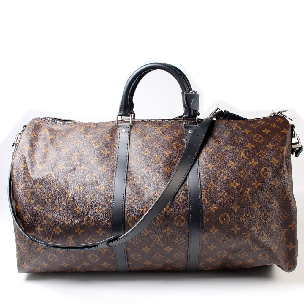 Keepall 55 Macassar Bandouliere – Keeks Designer Handbags