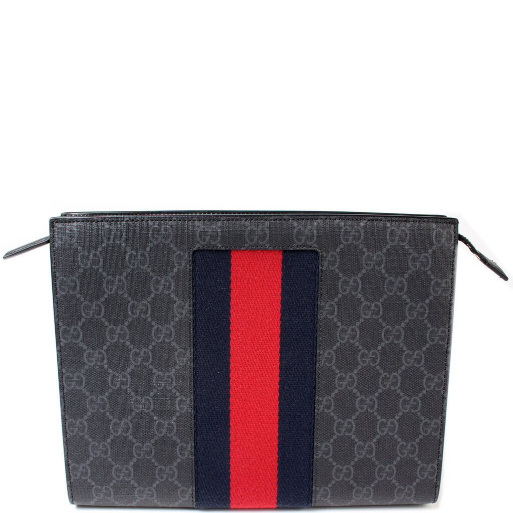 Gucci gg shop supreme web pouch