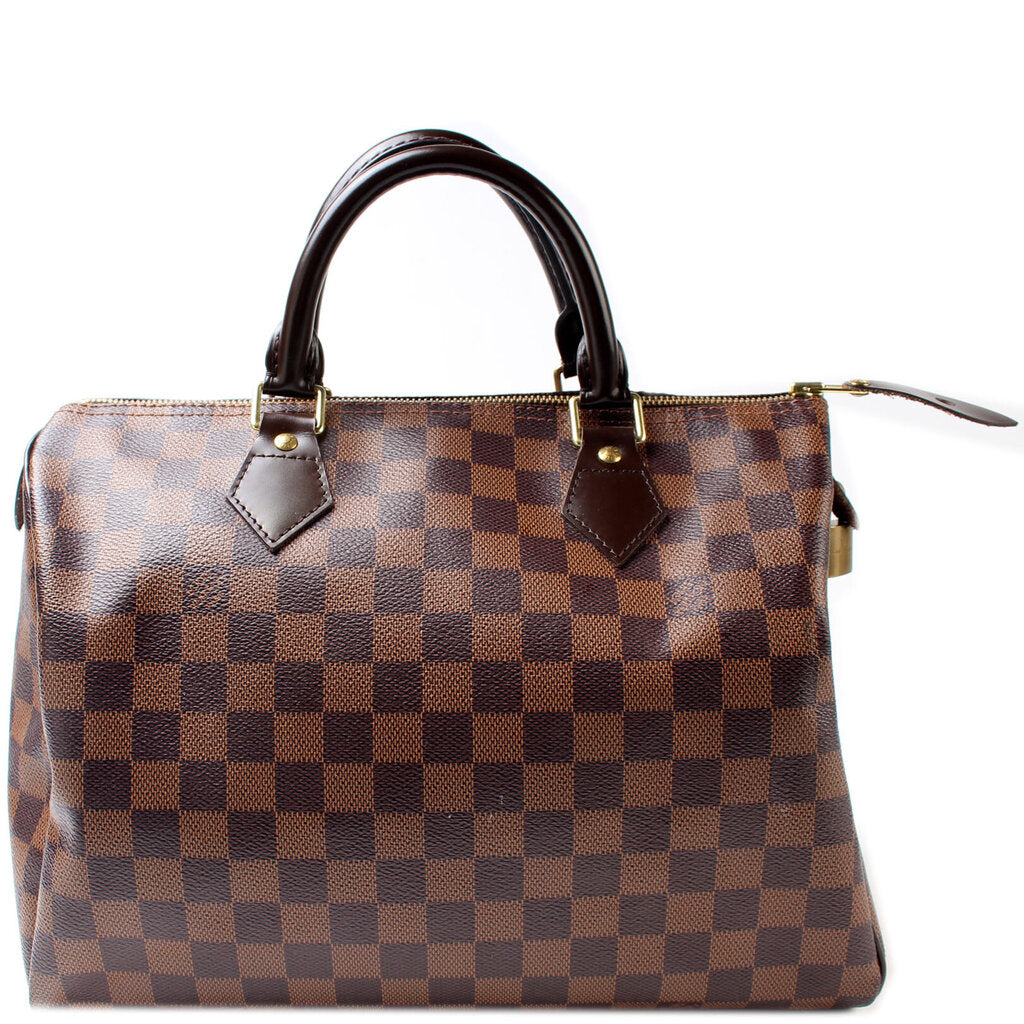 Speedy 30 Damier Ebene – Keeks Designer Handbags