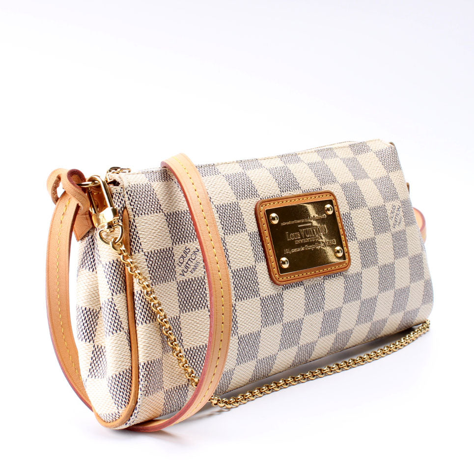 Louis Vuitton Damier Azur Eva Clutch - Neutrals Clutches, Handbags -  LOU750536