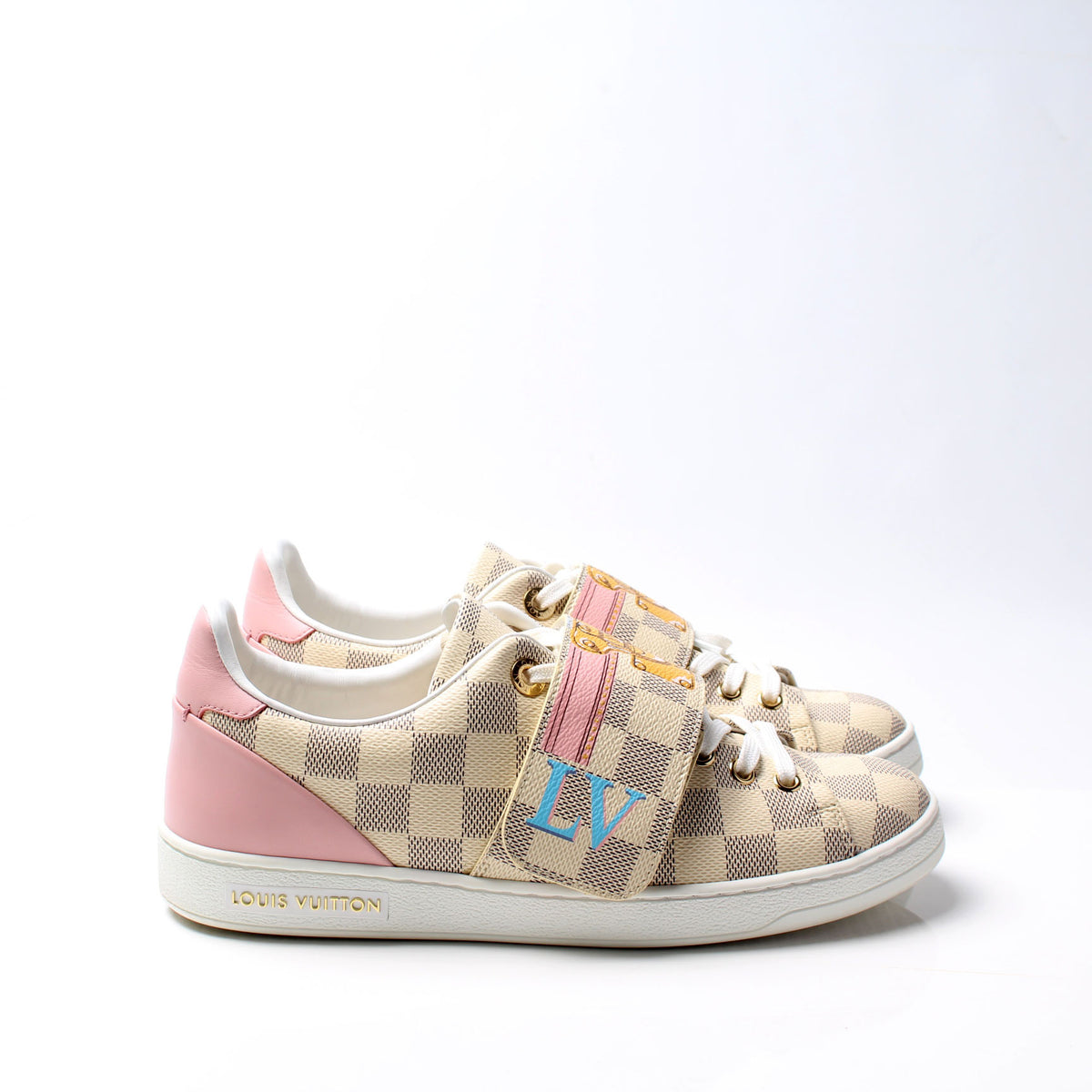 Frontrow Summer Trunks Damier Azur Sneakers Size 37.5