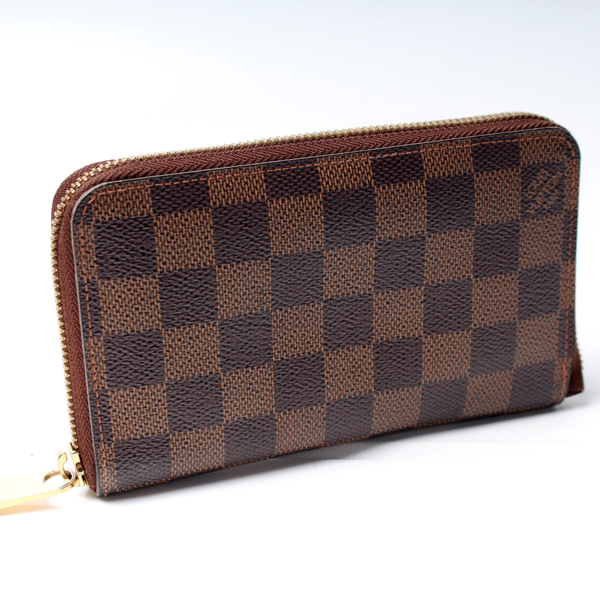 Zippy Compact Wallet Damier Ebene – Keeks Designer Handbags