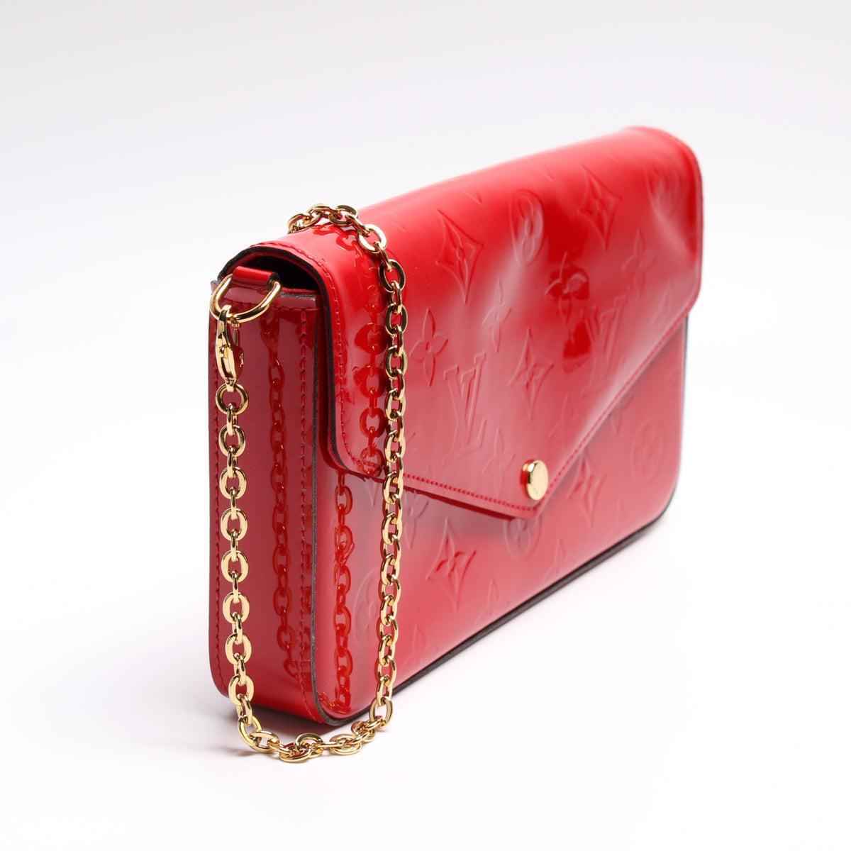Pochette Felicie Vernis – Keeks Designer Handbags