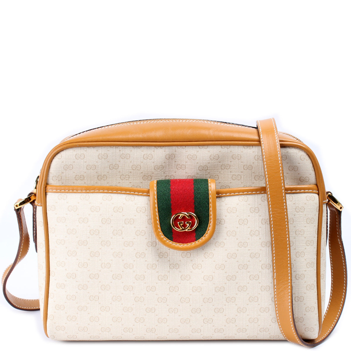 Gucci Vintage Micro GG Shoulder Bag
