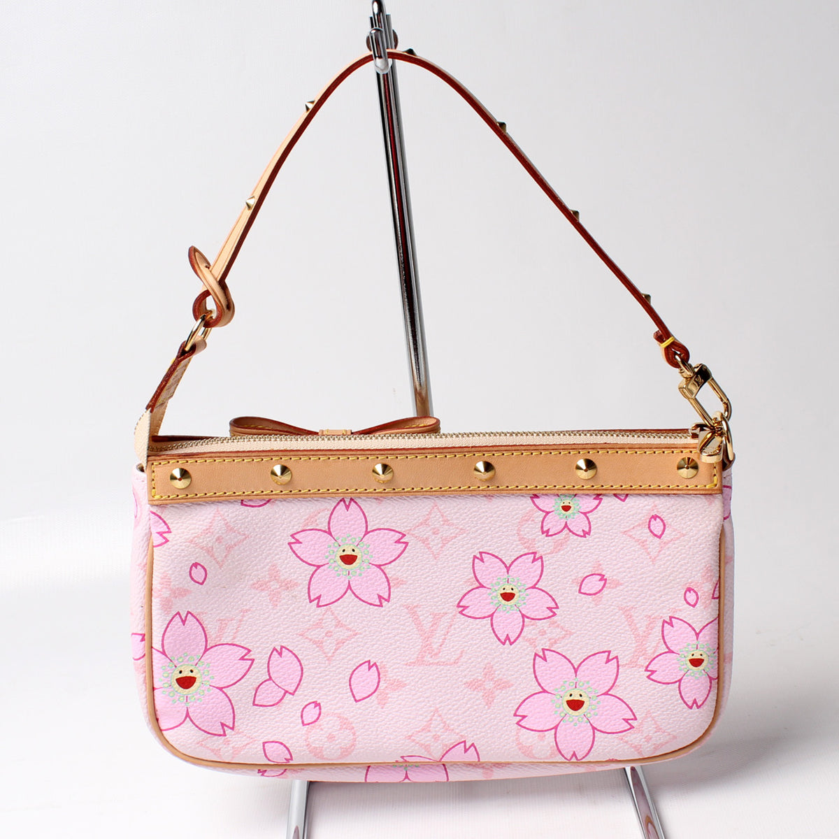 Authentic Louis Vuitton Cherry Blossom Pochette Accessories 