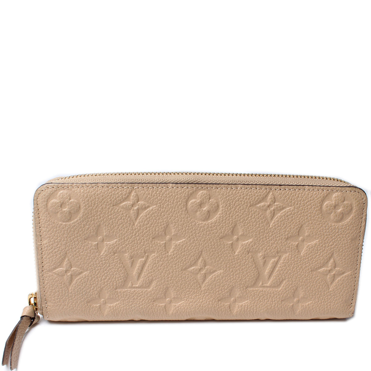 Clemence Wallet Bicolor Empreinte – Keeks Designer Handbags