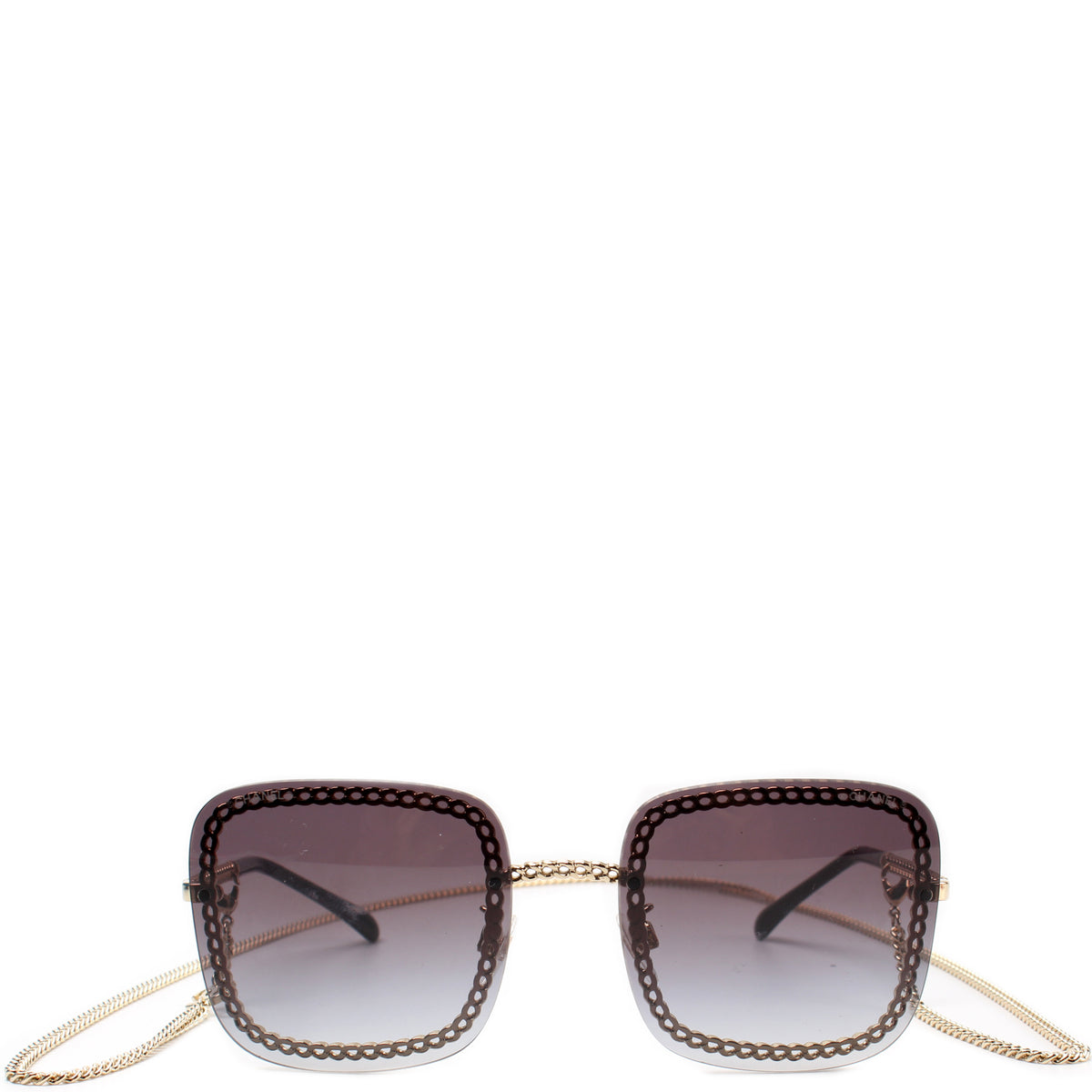 4244 Square Chain Sunglasses display picture 3