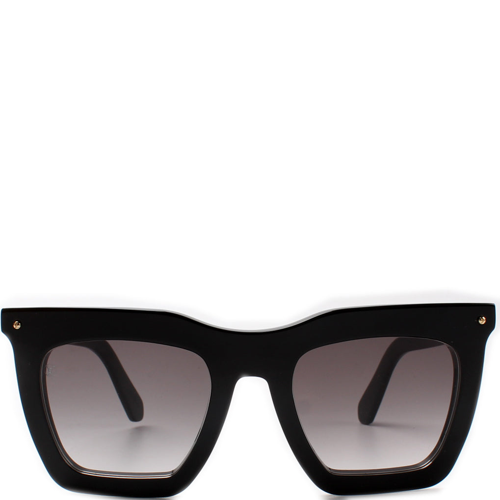 Louis Vuitton Z1217E La Grande Bellezza Sunglasses, Black, W