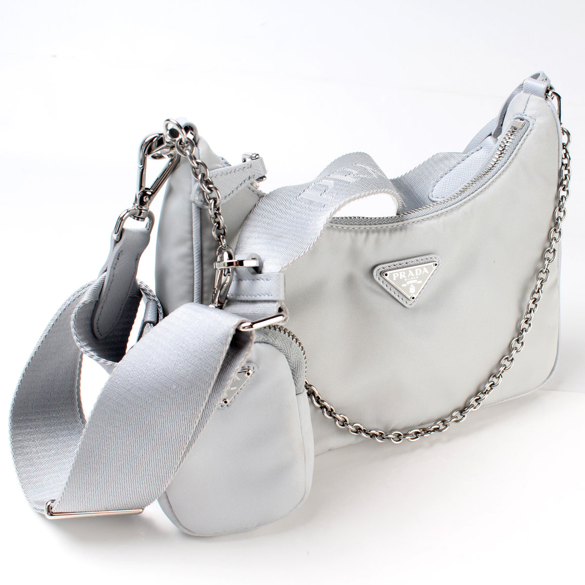 Prada Re-Edition 2005 Calfskin Chain Shoulder Bag