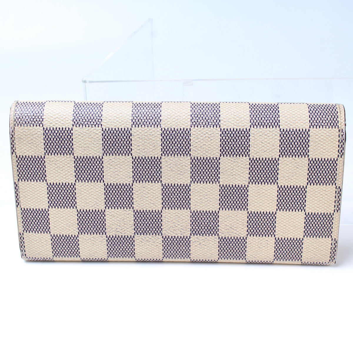 Emilie Damier Azur Wallet – Keeks Designer Handbags